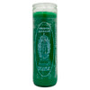 Guadalupe Candle Green Prayer Candle ( Case  )