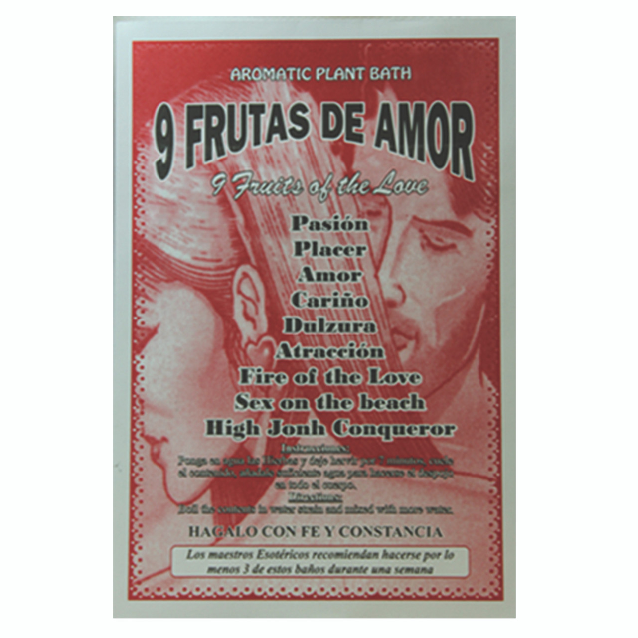Planta En Sobre 9 Frutos De Amor  (Plant Bath 9 Fruits Of Love)