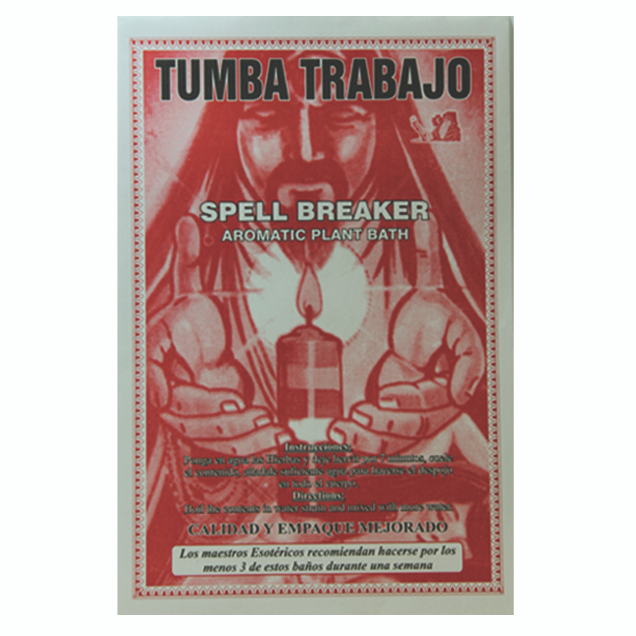 Planta En Sobre Tumba Trabajo (Spell Breaker Plant Bath)