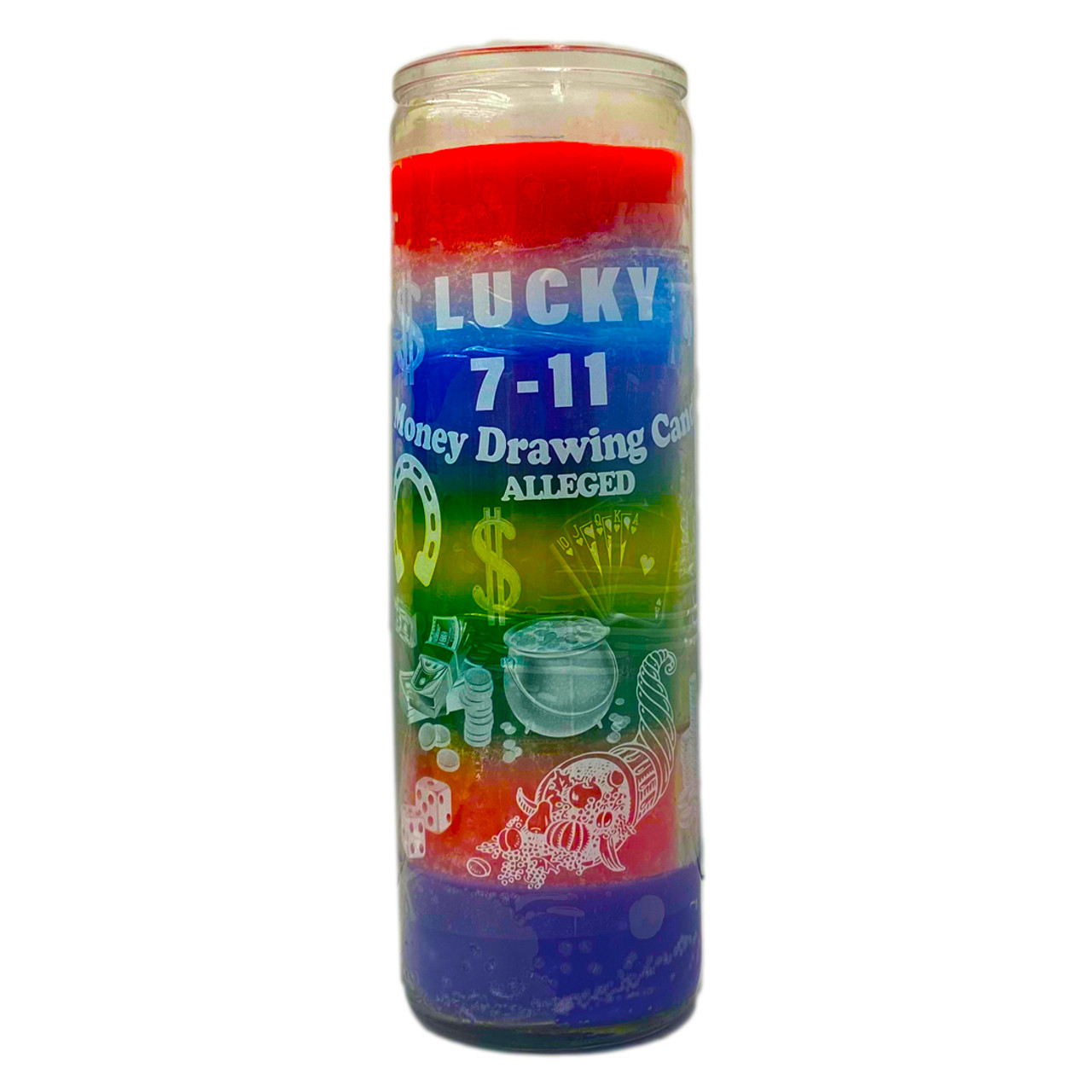 Vela - Veladora Lucky 7-11 - Money Drawing Candle - 7 colors