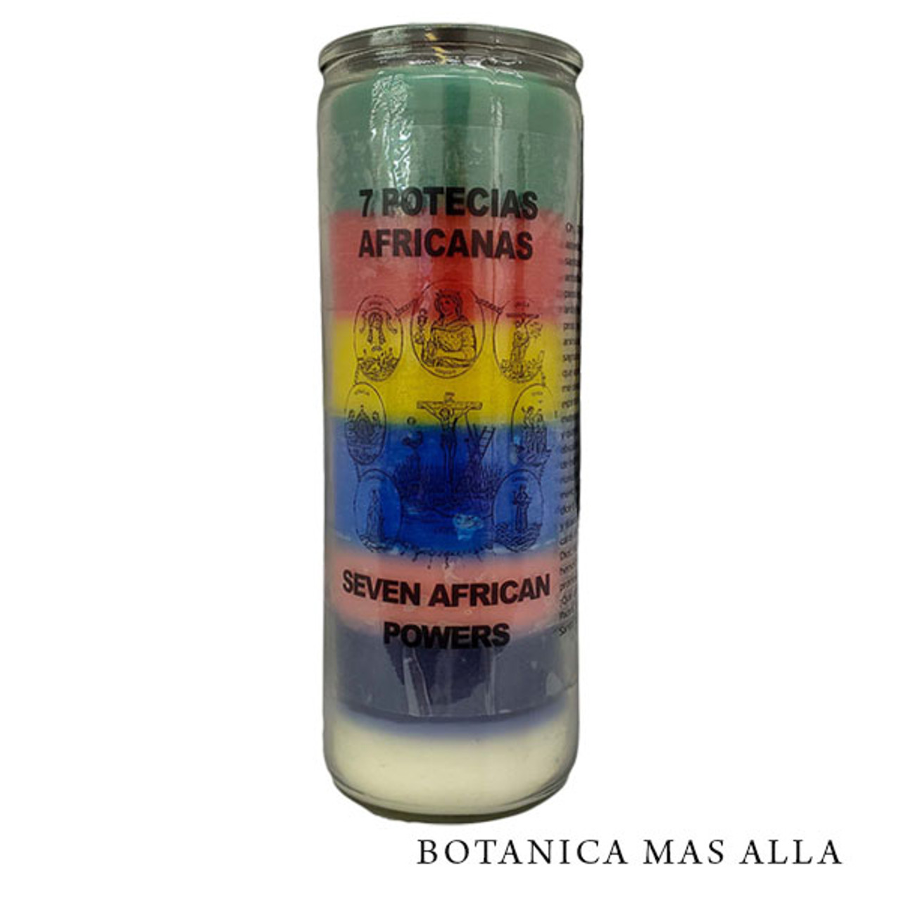 7 African Power Prayer Candle ( Case  )