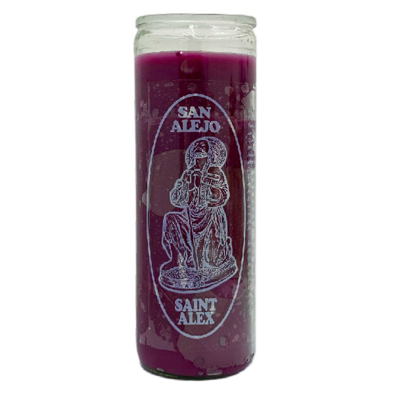 Saint Alex 7 Prayer Candle ( Case  )