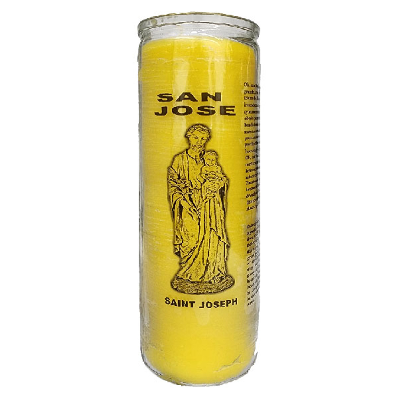 Saint Joseph Prayer Candle ( Case  )