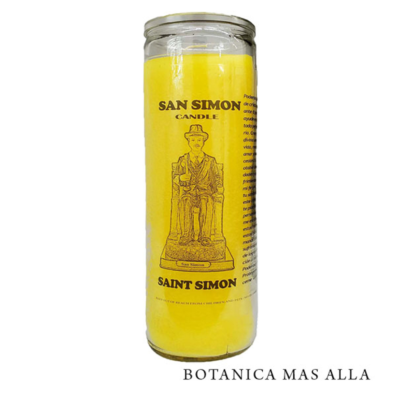 Saint Simon Prayer Candle ( Case  )