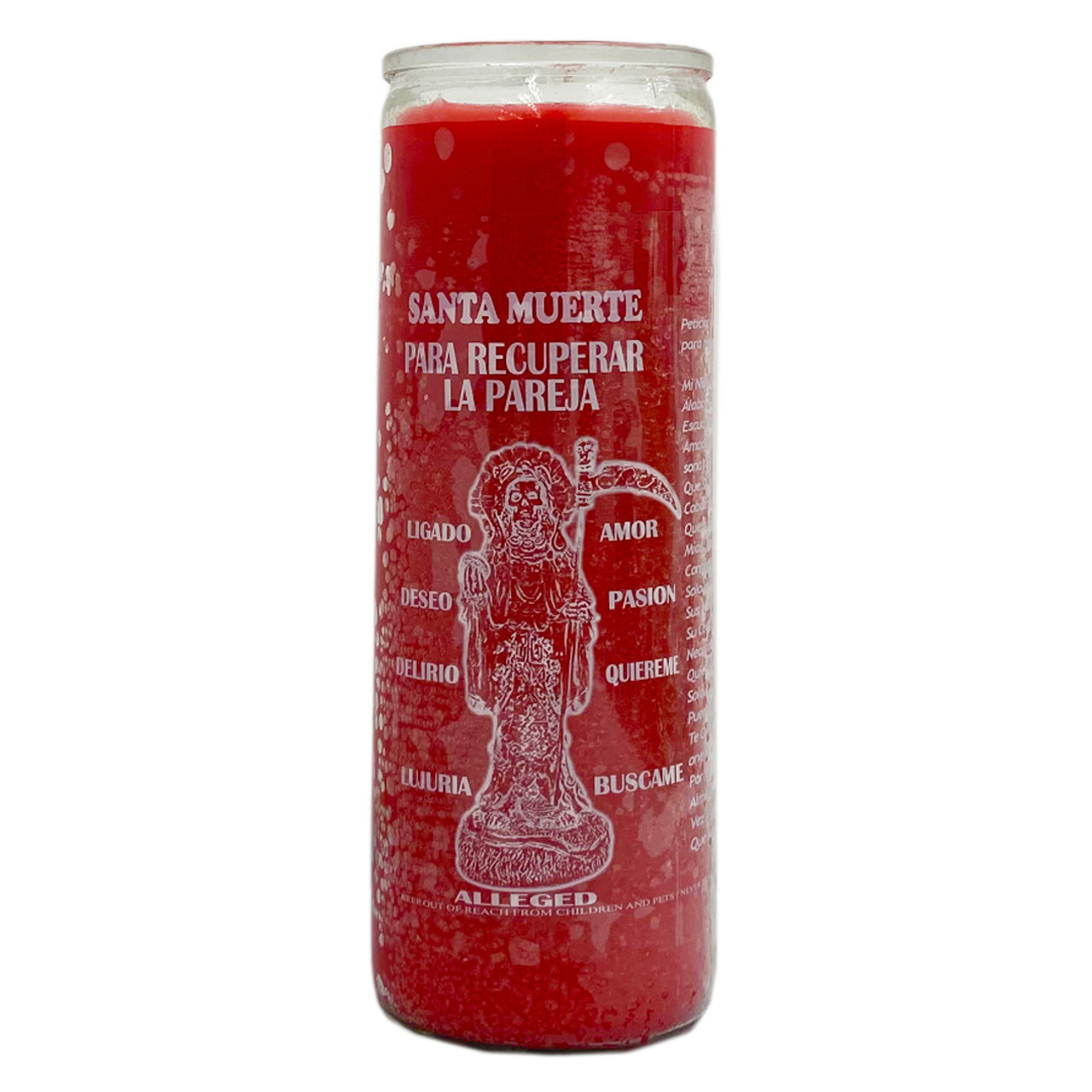 Holy Death Recover Love Candle Prayer Candle ( Case  )