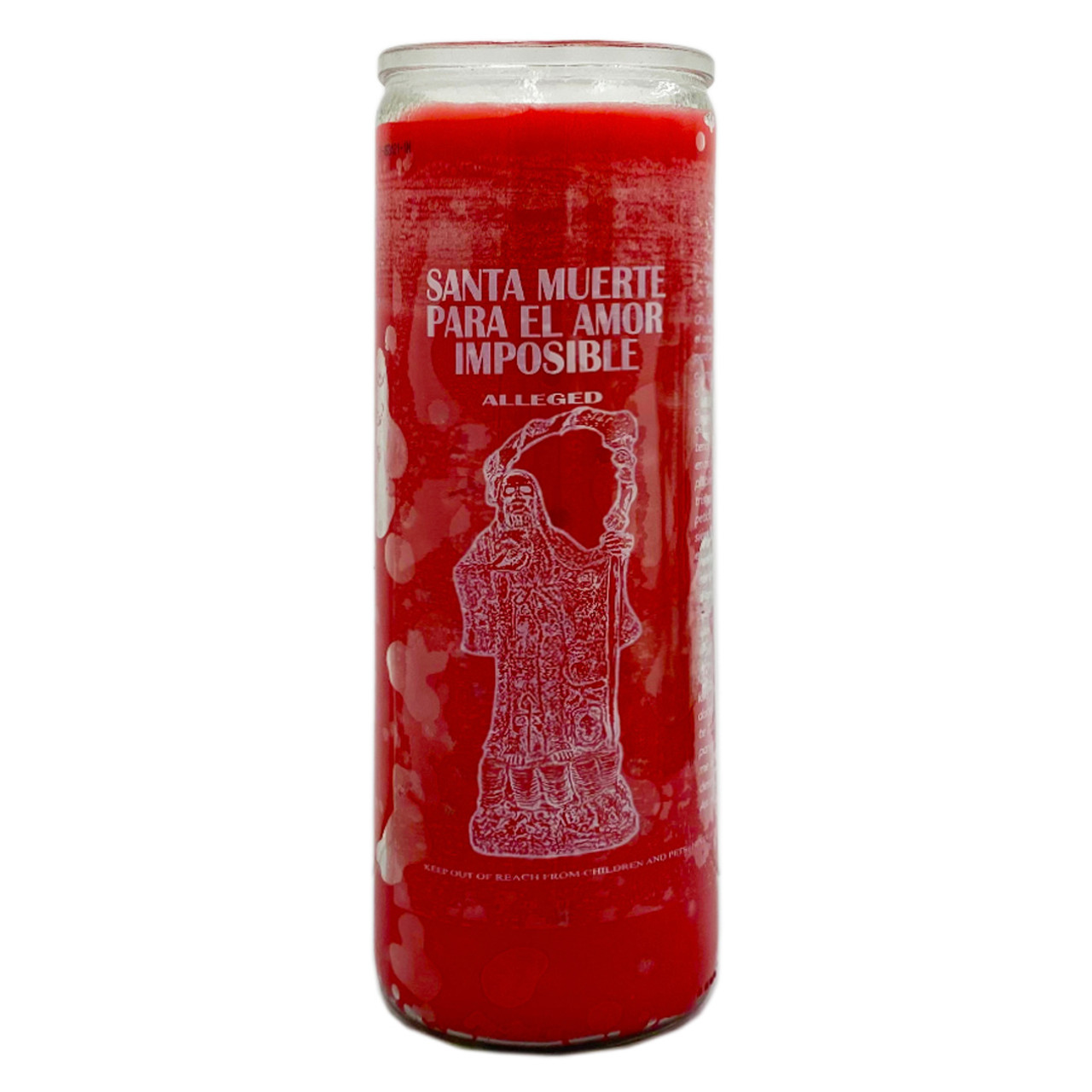Holy Death For Impossible Love Candle Prayer Candle ( Case  )