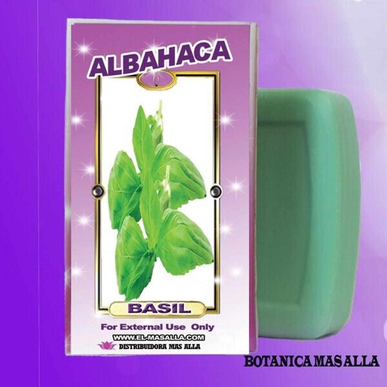 Jabon Albahaca - Bar Soap -