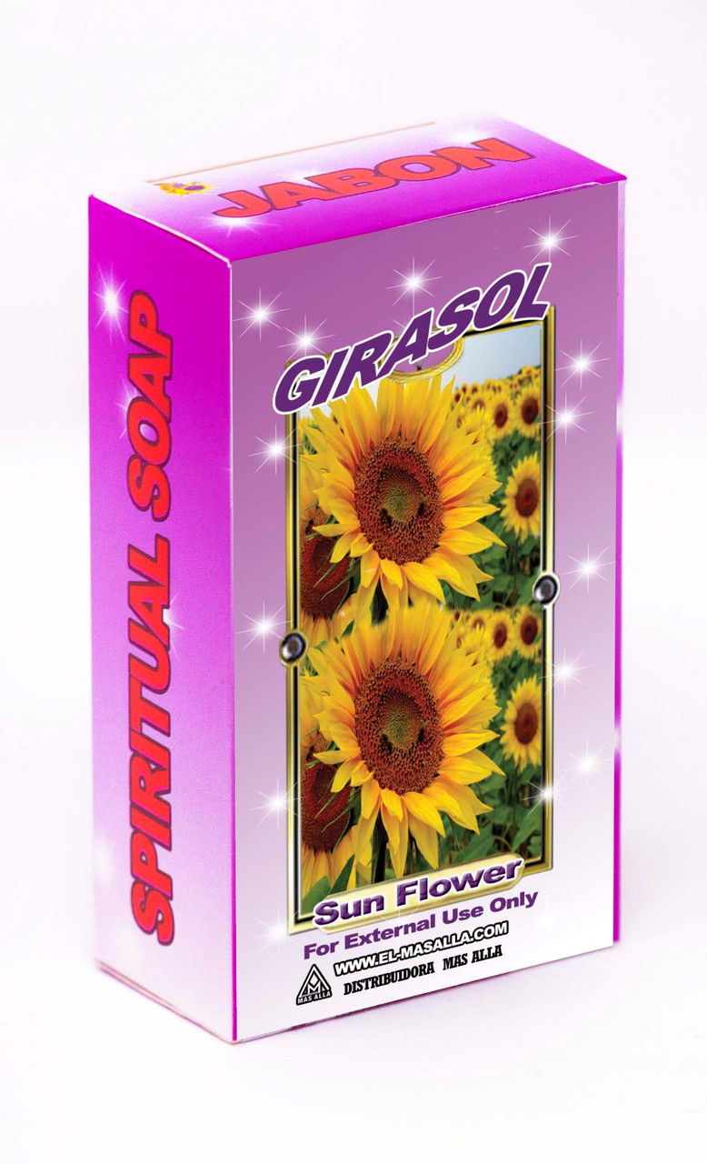 Jabon Girasoles - Sun Flower Bar Soap -