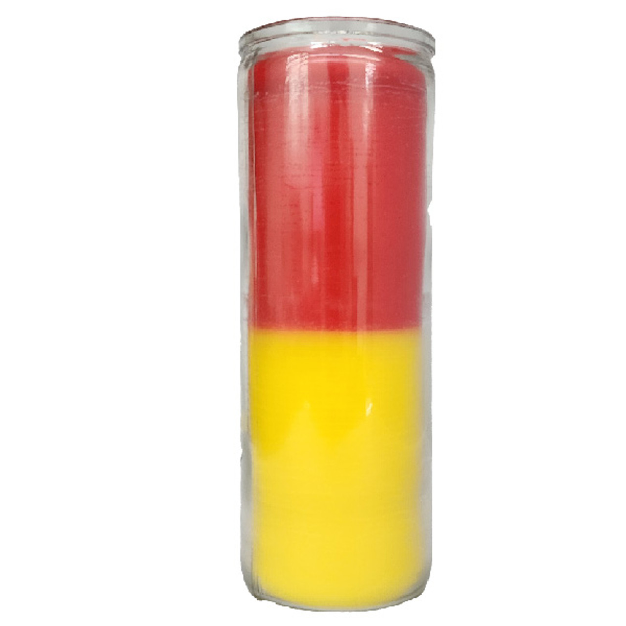 7 Day Plain Candle - Veladora 7 Dias - Amarilla - Roja