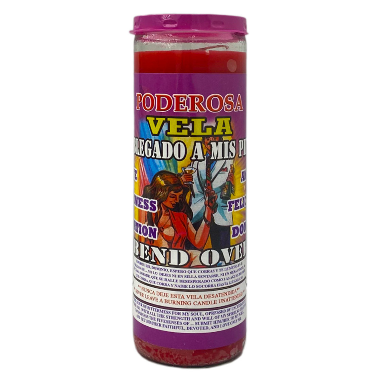 Veladora Preparada Doblegado A Mis Pies - Fixed And Scented 7 Day Candle At My Feet Veladora Preparada Doblegado A Mis Pies - Fixed And Scented 7 Day Candle At My Feet