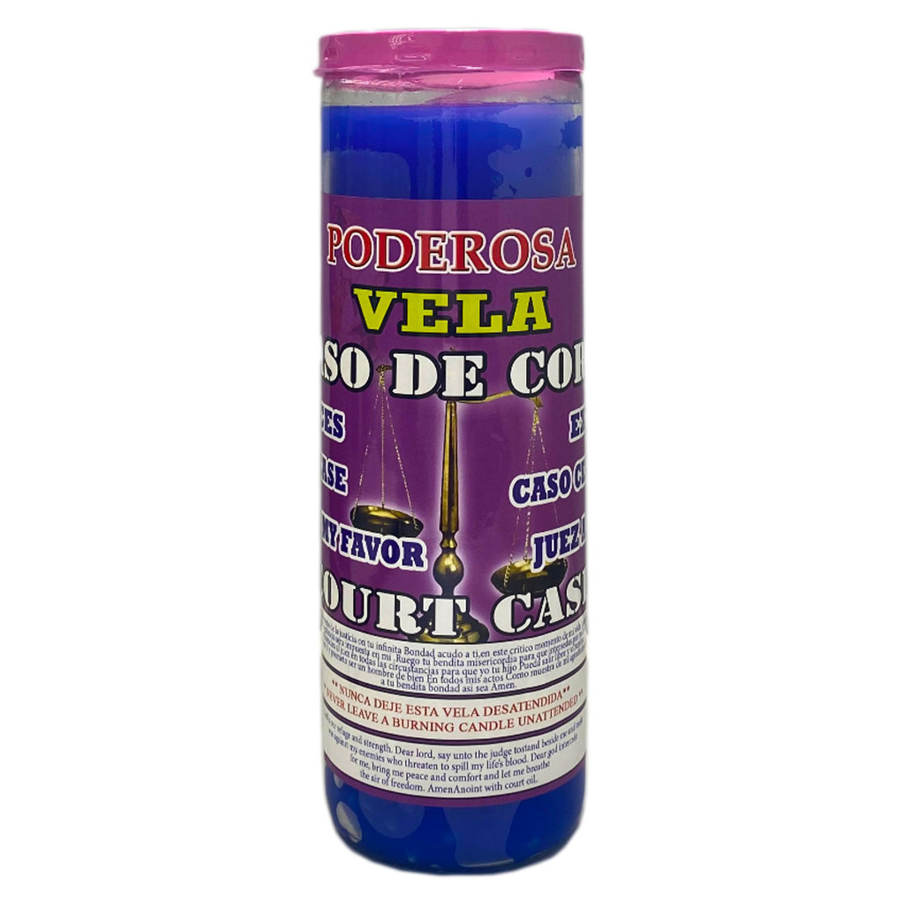 Vela Preparada Caso De Corte - Court Case Fixed Candle