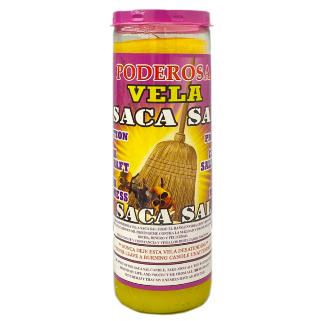 Vela Preparada Saca Sal - Fixed Candle