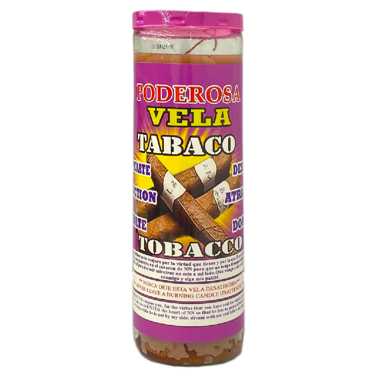 Vela Preparada Tabaco - Fixed Candle Tobacco