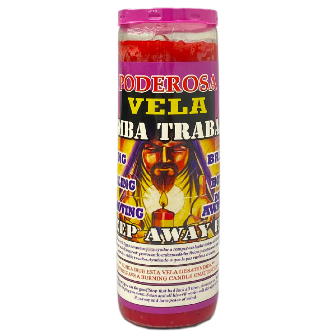 Veladora Vela Preparada Rompe Brujeria – 7 Day Fixed Evil Break Candle