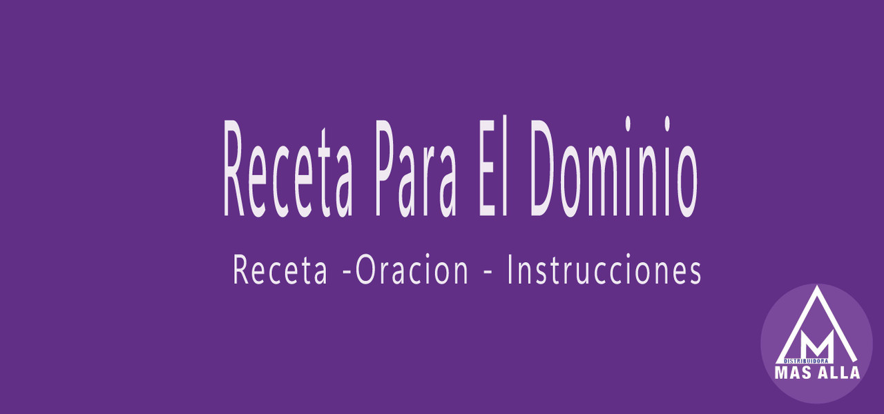 Recetas Y Trabajos Para El Dominio Recetas Y Trabajos Para El Dominio