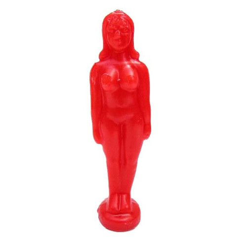 Vela Figura De Mujer Roja - Woman Figure Candle