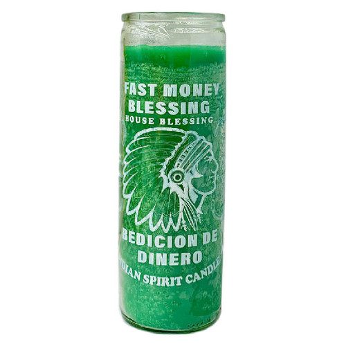 Fast Money Prayer Candle ( Case  )