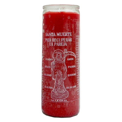 Holy Death Recover Love Candle Prayer Candle ( Case  )