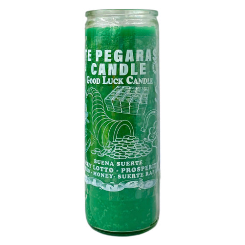 Te Pegaras - Good Luck Prayer Candle ( Case  )