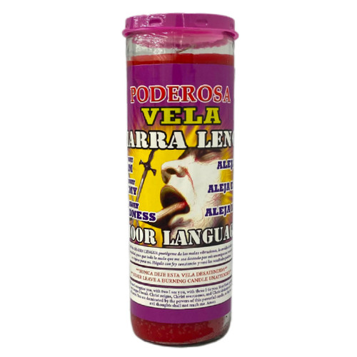 Vela Preparada Amarra Lengua - Fix Candle