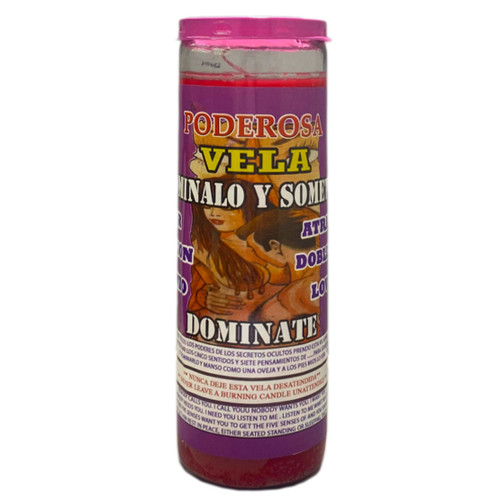 Vela Preparada Domínalo Y Sometelo - Fixed Candle Dominate Vela Preparada Domínalo Y Sometelo - Fixed Candle Dominate