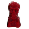 Vela Figura De Calavera Roja