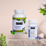 Sleep Well - Sound Sleep Capsules + Brahmi+Memory Capsules