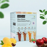 Meal Replacement Slim Shake Assortment Pack with 4 Flavours