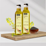 Organic Mustard Oil 1L - Pack of 2