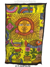 Indian Cotton Tapestry Sun (60 x 90)