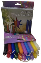 Chime Candles 4" (20 Candles in 10 Different Colors)