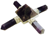 Pyramid Amethyst Energy Generator 4 Point
