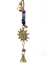 Brass Wind Chime String with Sun