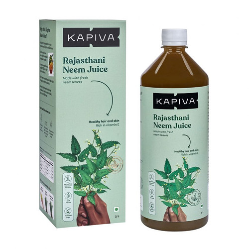 Neem Power Combo Kapiva Neem Juice 1L (Pack Of 2)