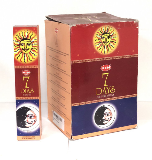 7 DAYS INCENSE (12/pk)