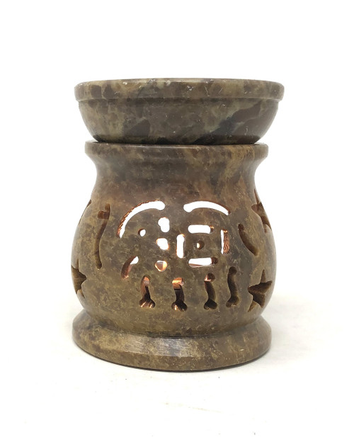 Stone Aroma Lamp 3''H (Elephant)