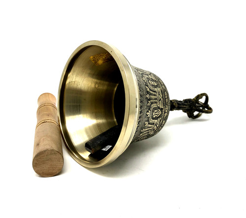 Tibetan Bell ( Large) With Wood Striker