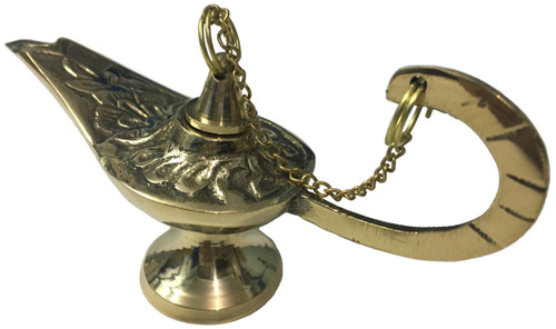 Brass Aladin Lamp (5'')