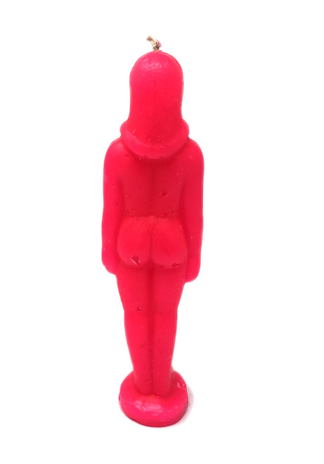 Decorative Ritual Lady Shaped candles Pink
