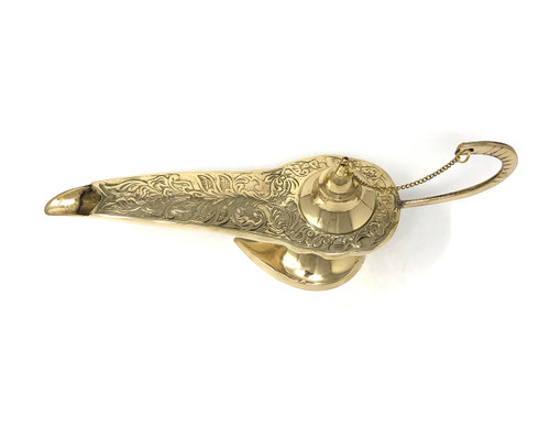 Brass Aladin Lamp (12'')