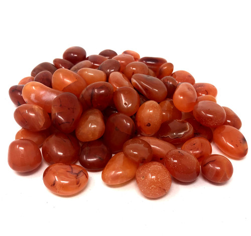 Tumbled Pebbles Stone Agate Red Carnilian (3/4"-1.5")