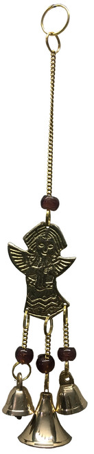 Brass Wind Chime with bells Angel