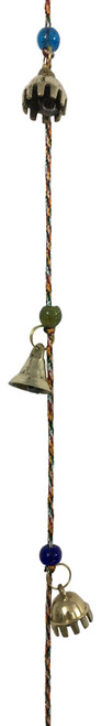 Brass Wind Chime String with Bells and Claw Bells