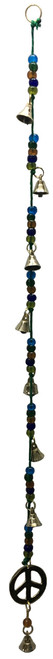 Brass Wind Chime String with Peace