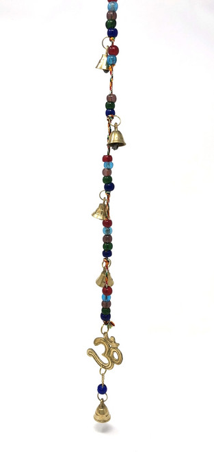 Brass Wind Chime String with Om