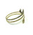 Brass upperarm bracelet