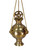 Brass Hanging Burner, Pentacle