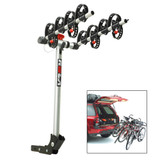 ROLA Bike Carrier - TX w\/Tilt & Security - Hitch Mount - 4-Bike [59401]