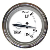 Faria Newport SS 2" Trim Gauge f\/Mercury\/Mariner\/Mercruiser\/Volvo DP\/Yamaha [25003]