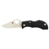 Spyderco Manbug3 Black Frn Plain